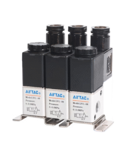 Airtac 3V1-06: Solenoid valve(3/2 way) valve+manifold - 3V1-0606E11FIT